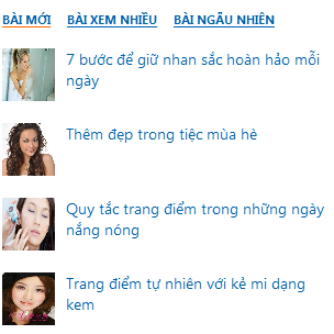 Tìm hiểu phần tab
