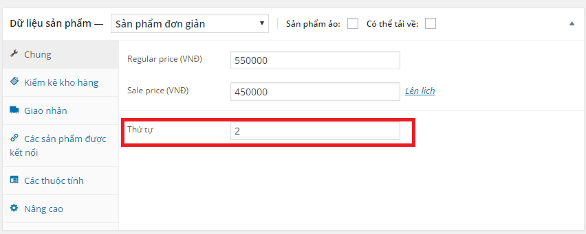them custom field vao woocommerce