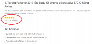 Lam Rating Wordpress