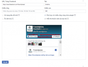 Dua Fanpage Vao Website 1