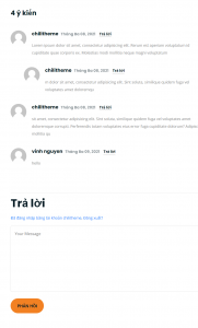 Custom-comment-wordpress