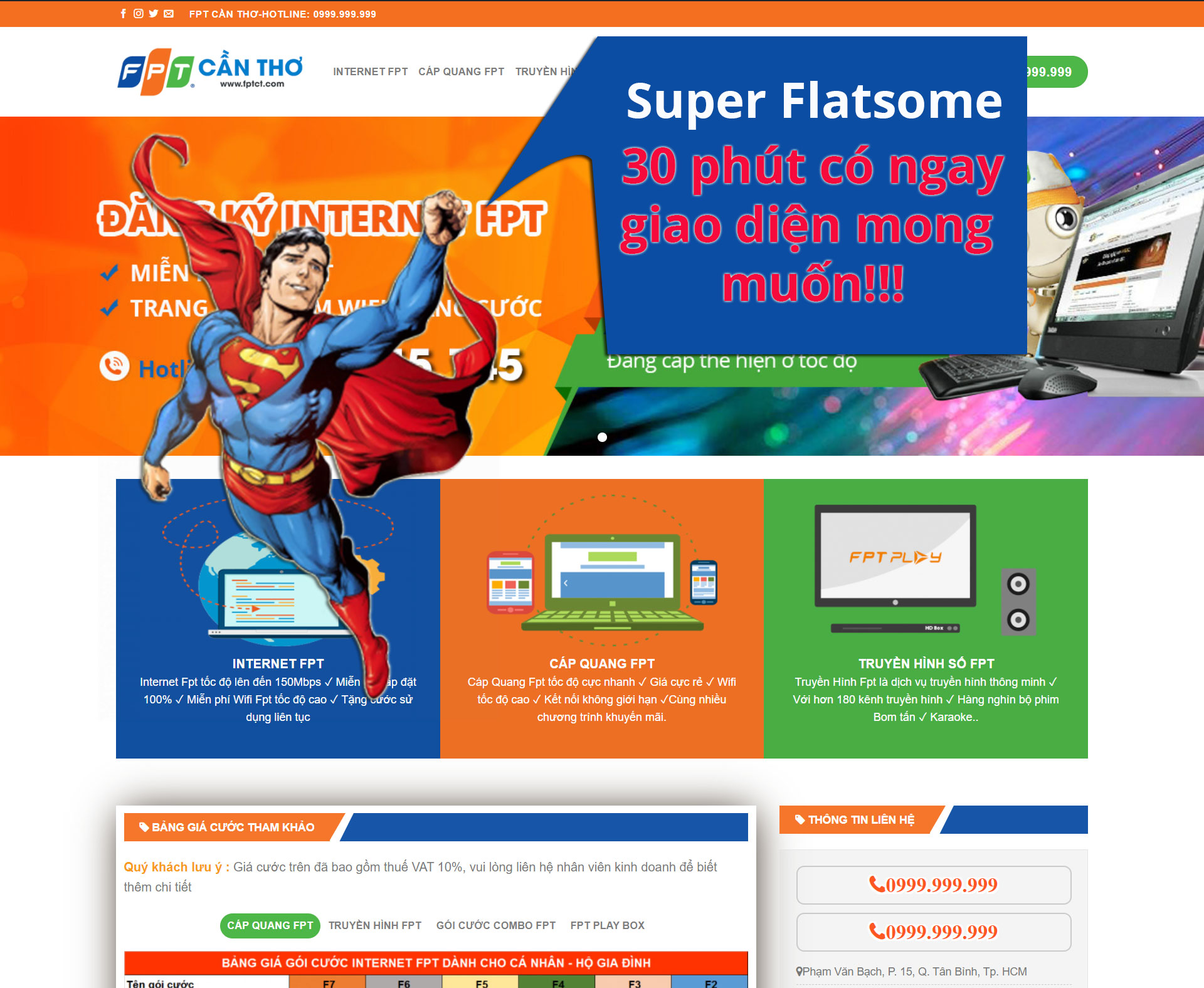 Super-flatsome