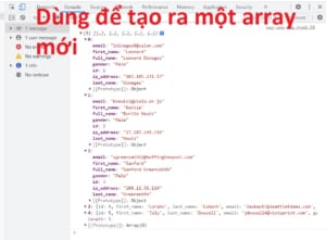 Map Use For Creat New Array