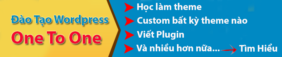 Đào tạo wordpress One to One